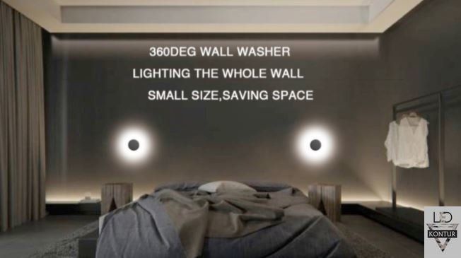 Контурный светильник S-TL-3 для фасадного и интерьерного освещения 360°