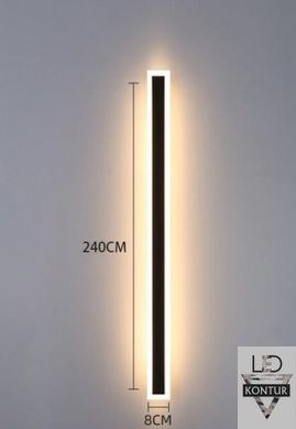 Сучасний настінний довгий LED світильник IP65: Зовнішнє LED Освітлення для Архітектурних Проектів