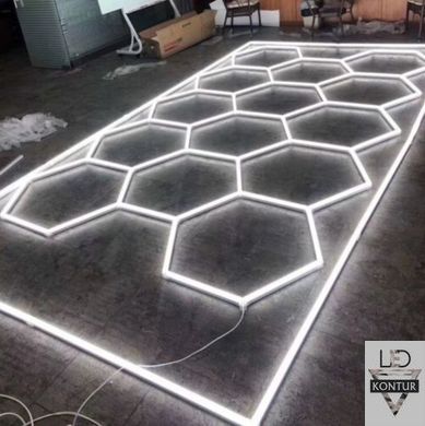 Модульные светодиодные системы Hexagon LED Light 4780*2410мм